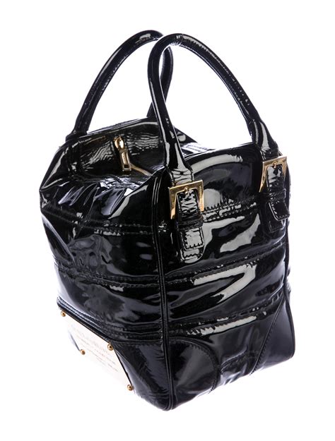 dolce and gabbana patent leather bag